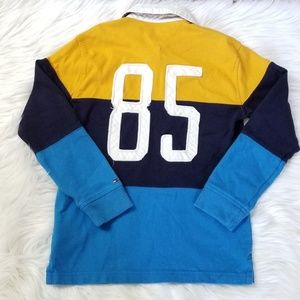 Tommy Hilfiger boys long sleeved polo shirt size M